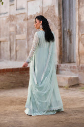 Elegant Back Detailing on Xenia NOUSHA Formal Dress